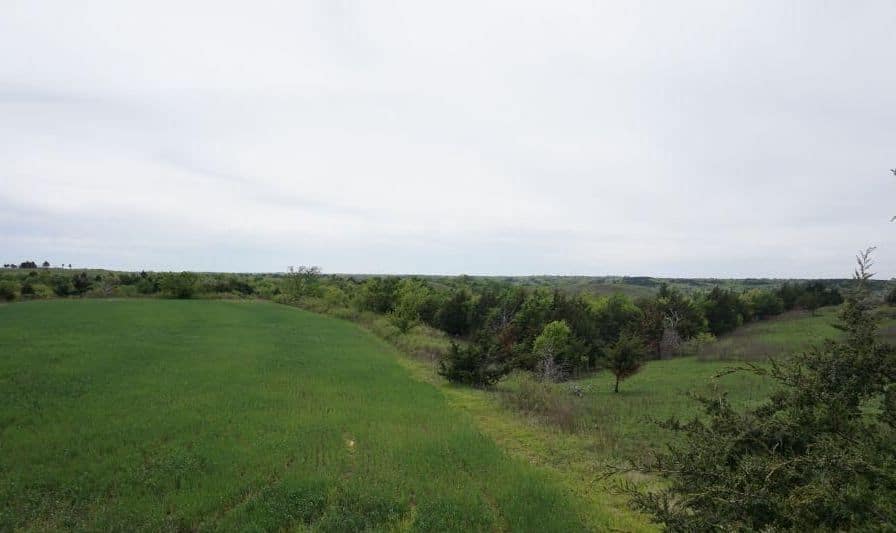 Open range views on Kansas land for sale