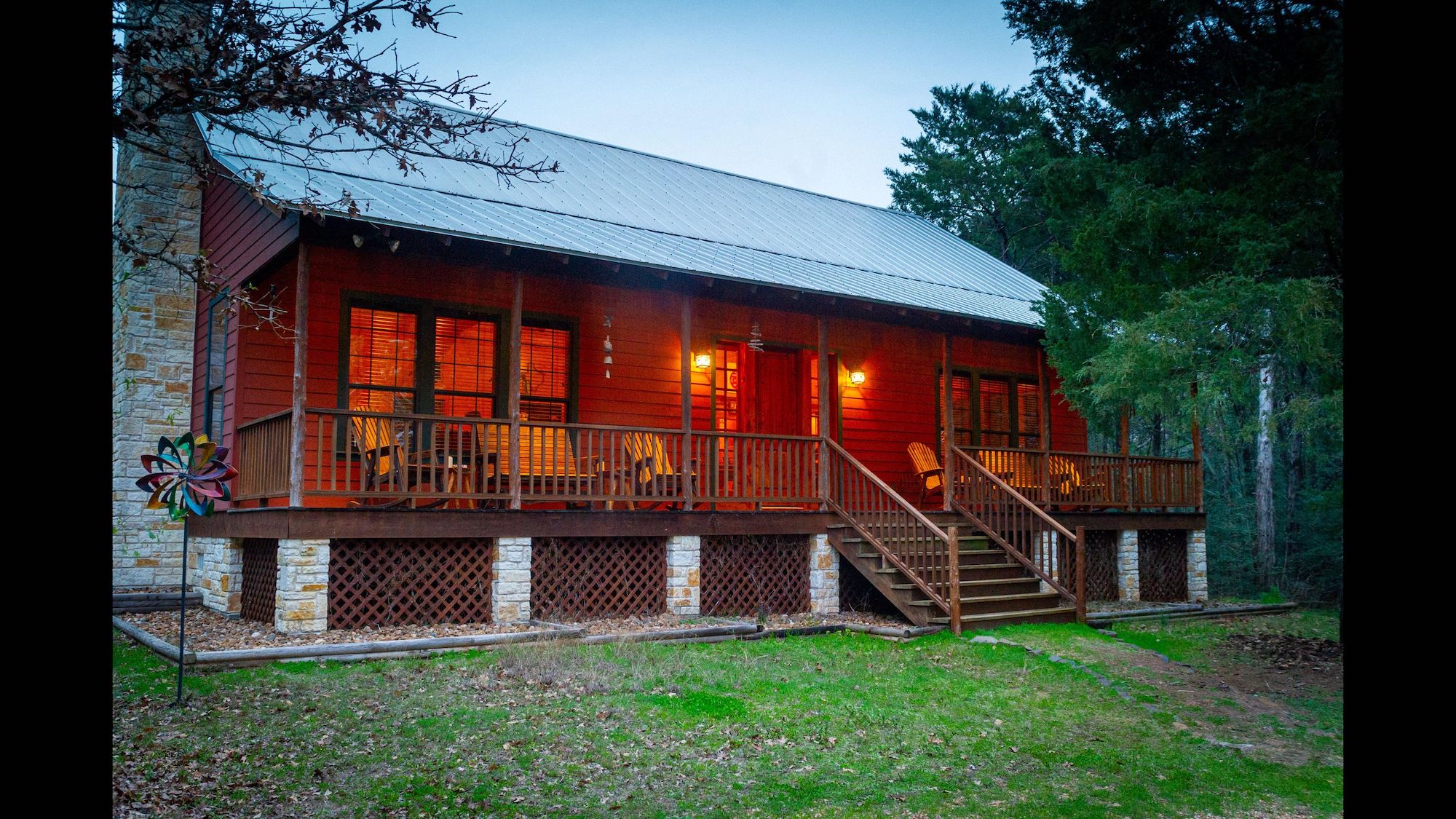 Porch sitting is waiting for you on this Texas land for sale.